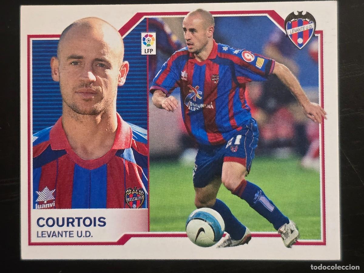 Cromos de F&uacute;tbol: Cromo Futbol Liga 2007/08 Courtois.Levante.Este.sin pegar