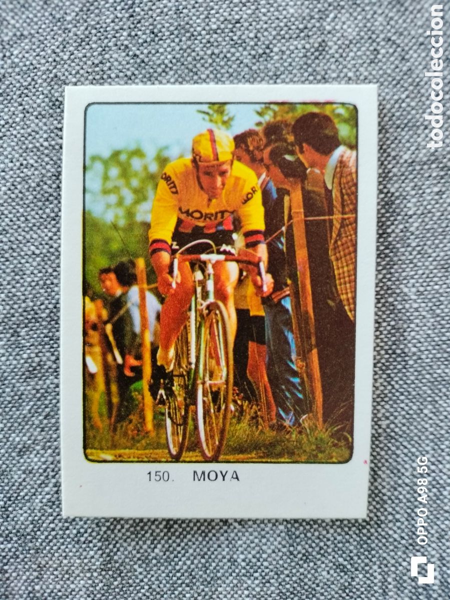 Fu&szlig;ball-Sticker: Cromo 150 Moya Keisa Campeones del deporte mundial 1974