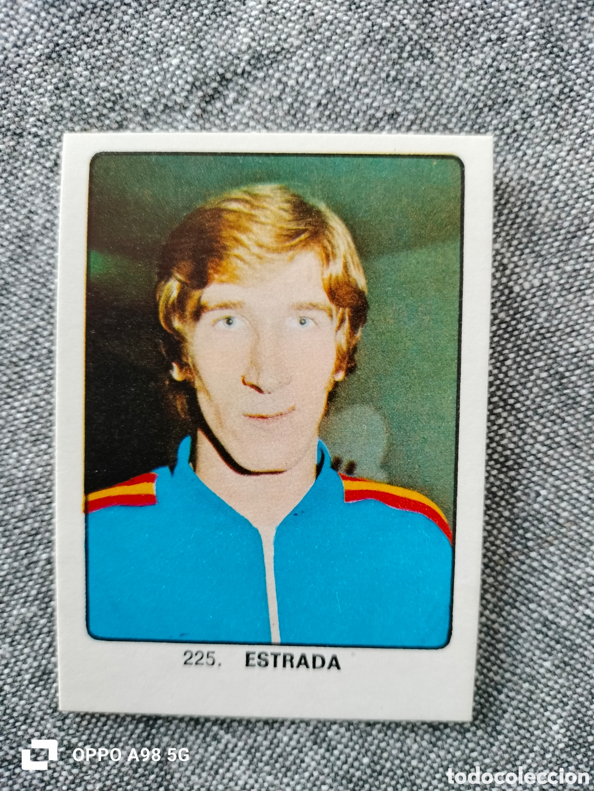 Cromos de F&uacute;tbol: Cromo 225 Estrada Keisa Campeones del deporte mundial 1974