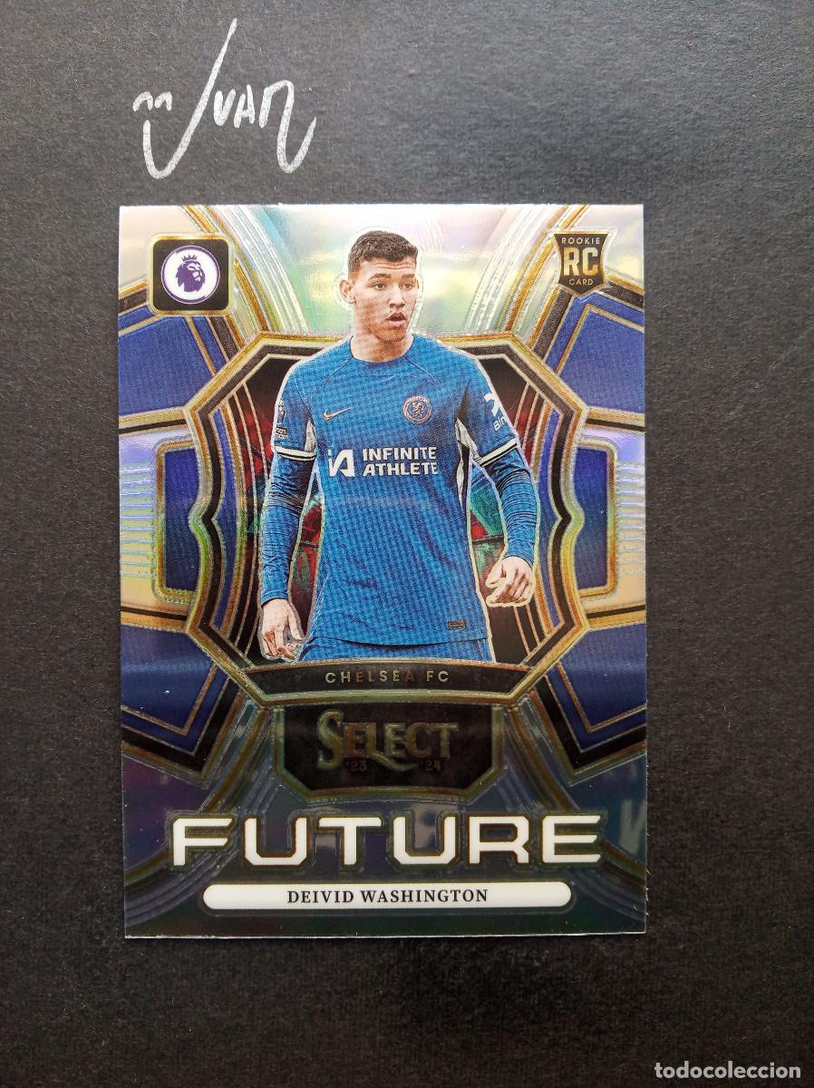 Cromos de Futebol: ROOKIE FUTURE DEIVID WASHINGTON CHELSEA BRASIL ⚽ PANINI &reg; SELECT PREMIER LEAGUE 2023 2024 23 24