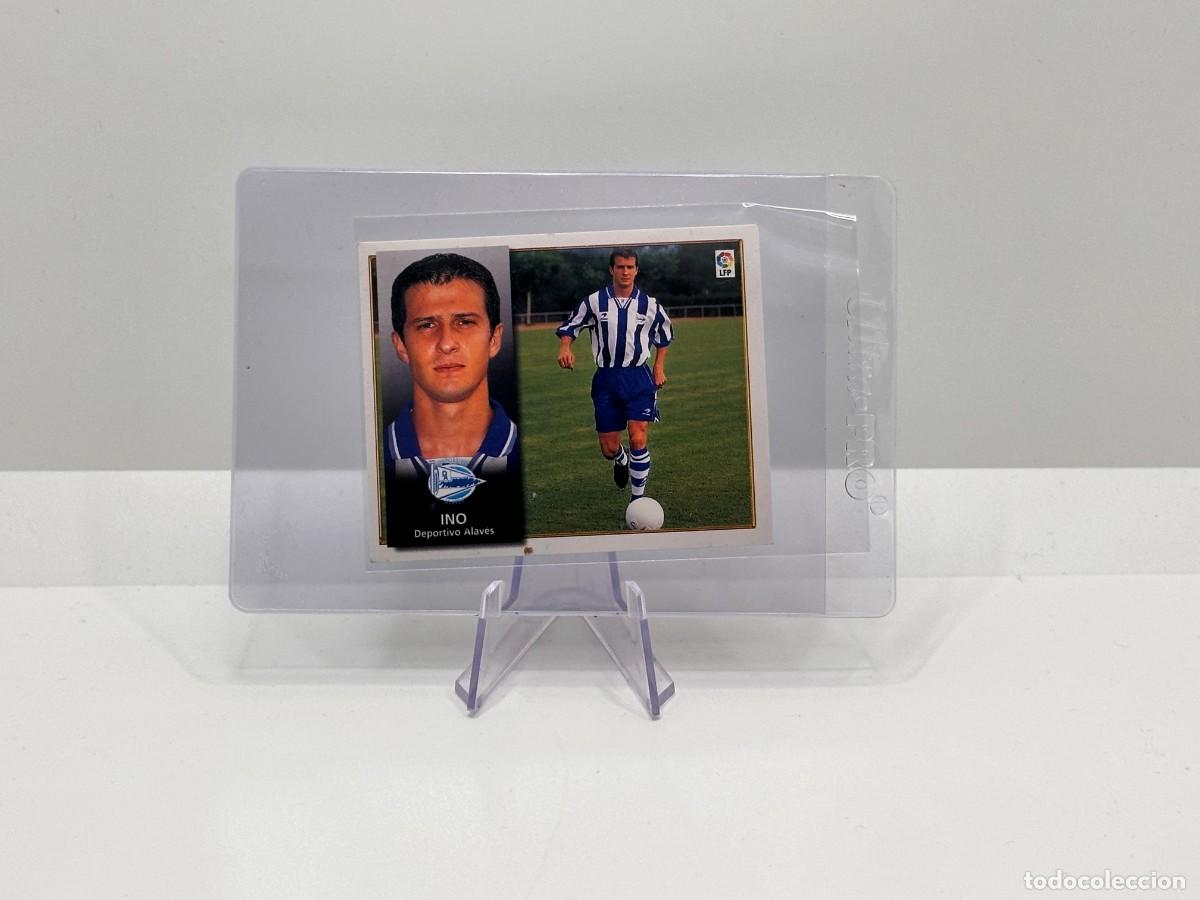 Fu&szlig;ball-Sticker: Cromo Ino Ultimos Fichajes N&ordm;15 Deportivo Alaves LIGA Este 1998 1999 98 99 Sin pegar