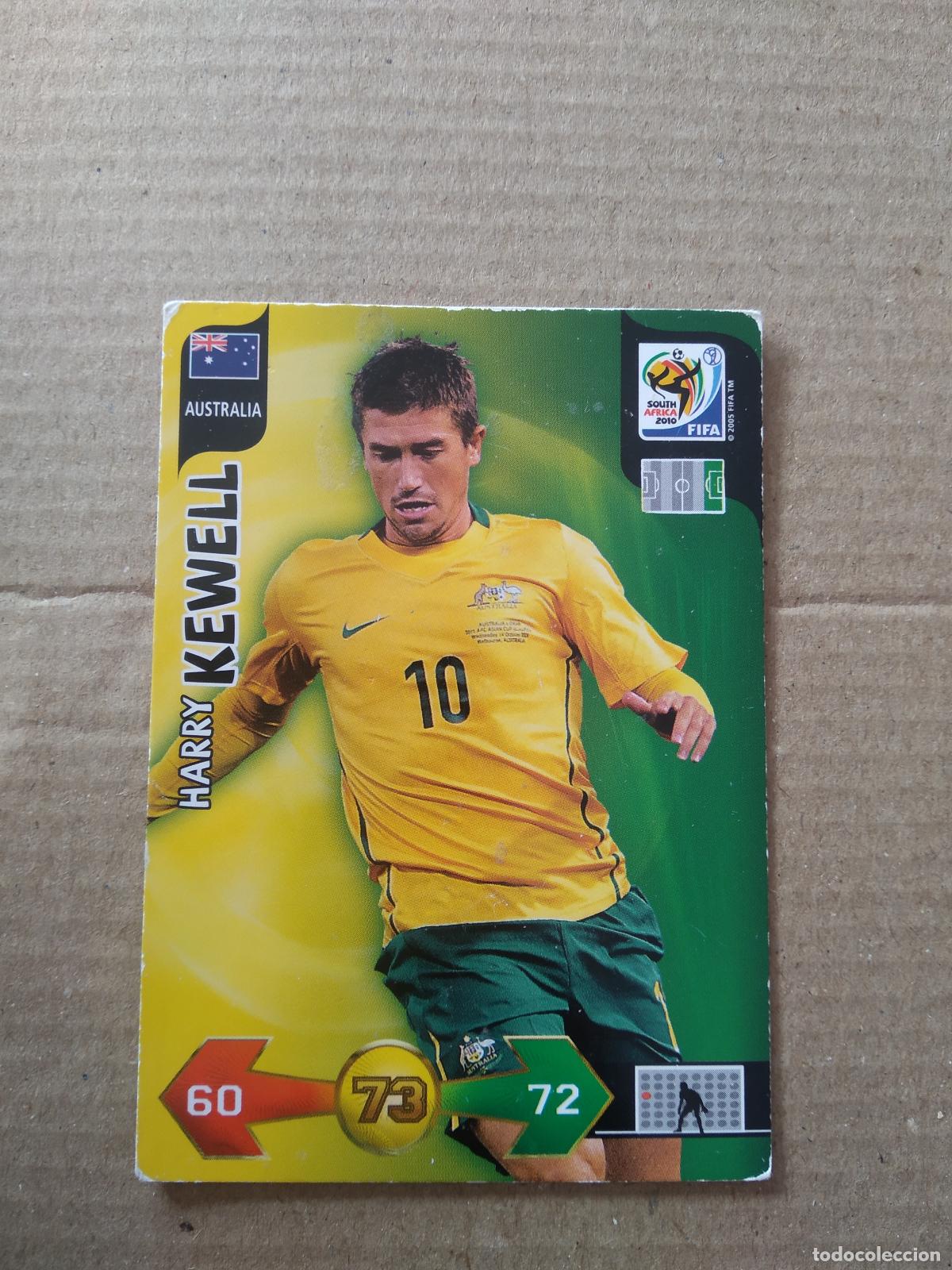 Fu&szlig;ball-Sticker: HARRY KEWELL AUSTRALIA CROMO FUTBOL PANINI ADRENALYN MUNDIAL 2010 WORLD CUP COPA DEL MUNDO