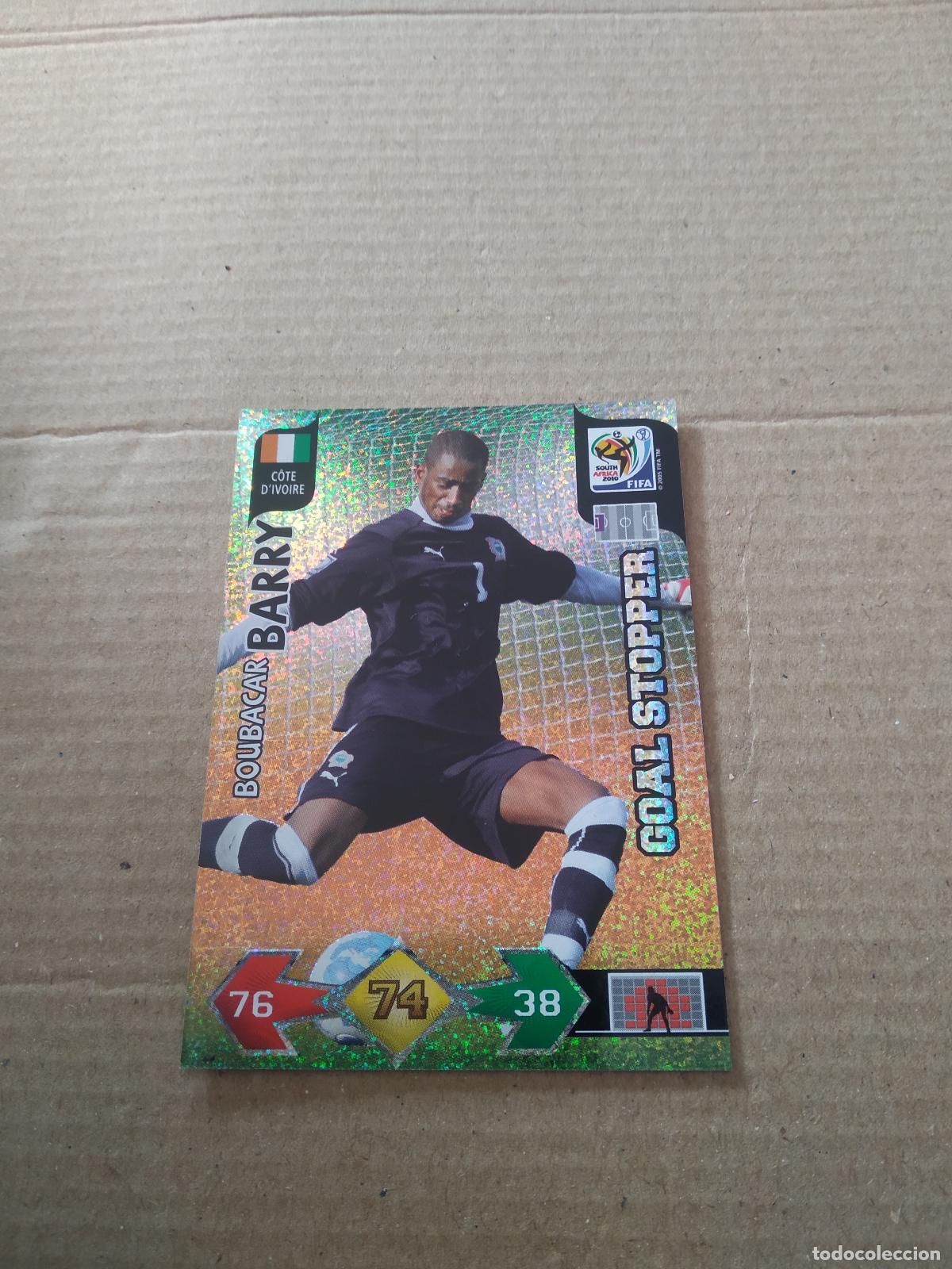 Cartes &agrave; collectionner de Football: BOUBACAR BARRY COSTA MARFIL CROMO FUTBOL PANINI ADRENALYN MUNDIAL 2010 WORLD CUP COPA DEL MUNDO