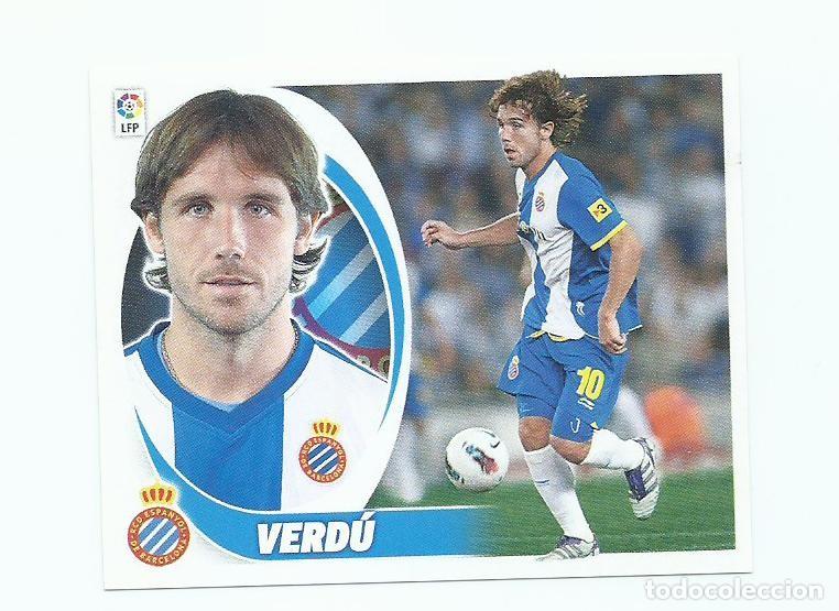 Cromos de f&uacute;tbol: EDICIONES ESTE 2012/2013 12 VERDU ESPA&Ntilde;OL , NUEVO PERFETCO - Foto 1