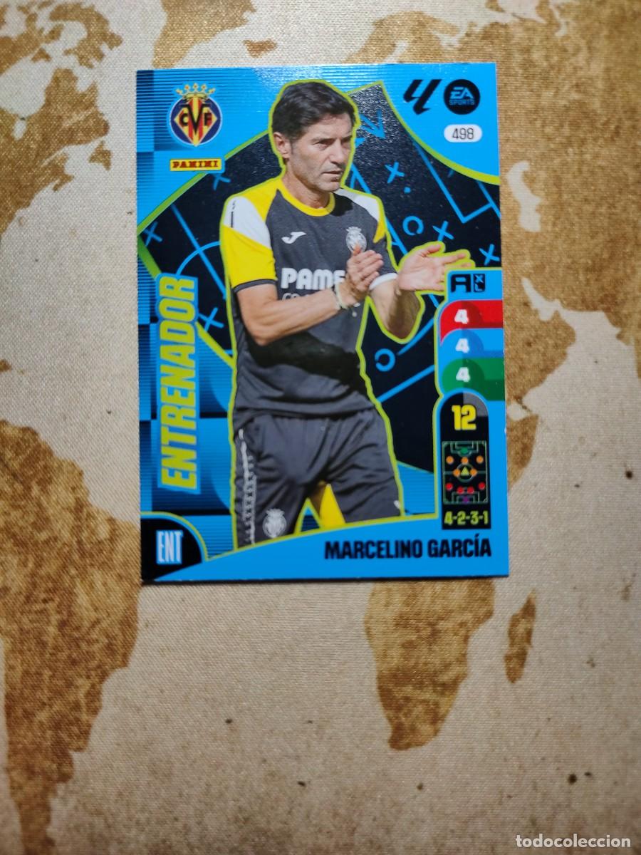 Figurine di Calcio: Adrenalyn XL Entrenador 498 MARCELINO GARC&Iacute;A 2024-25
