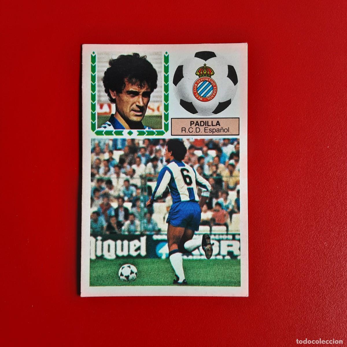 Fu&szlig;ball-Sticker: LIGA 1983 1984 83 84 EDICIONES ESTE PADILLA ESPA&Ntilde;OL SIN PEGAR