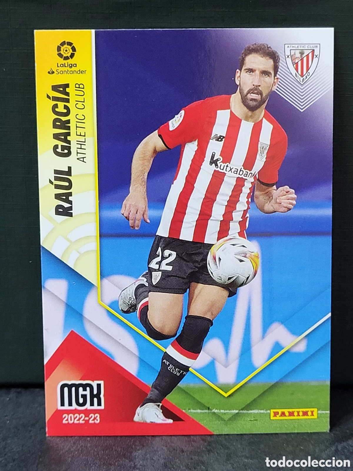 Cromos de F&uacute;tbol: MGK RAUL GARCIA ATHLETIC CLUB DE BILBAO N&ordm; 42 MEGACRACKS 2022 2023 22 23 PANINI NUEVO DE SOBRE