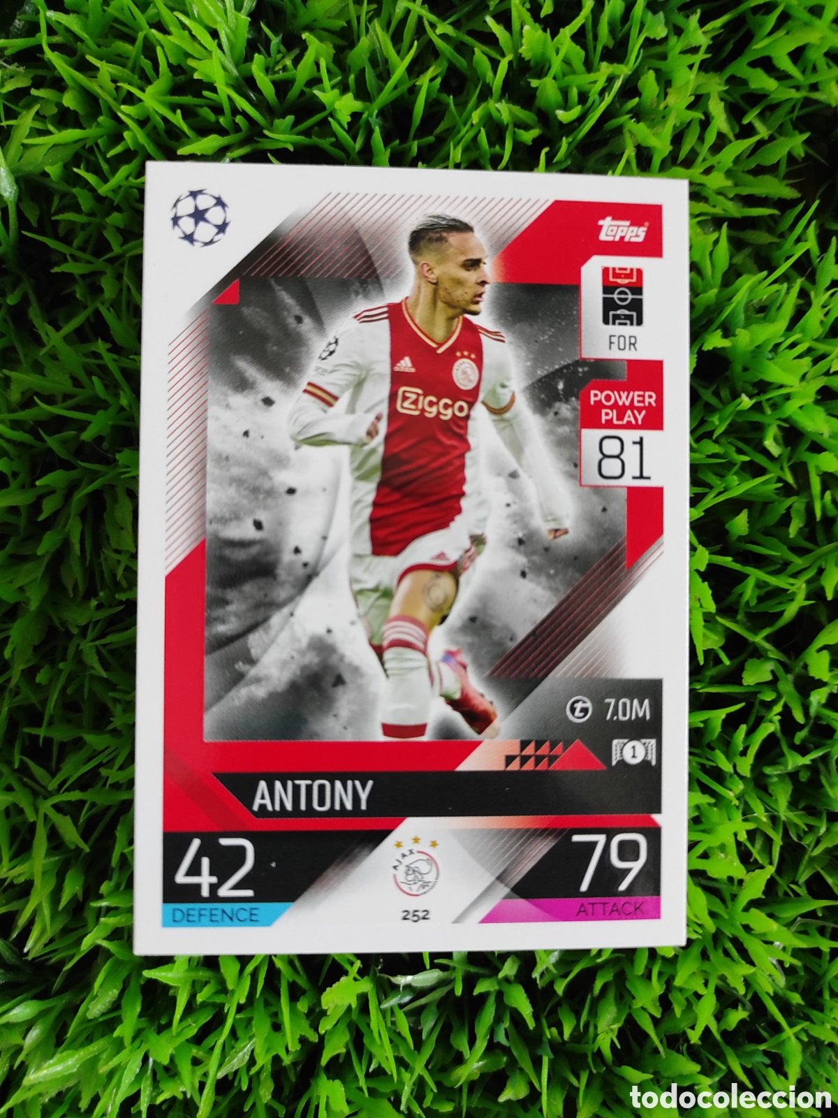 Cromos de f&uacute;tbol: Antony Ajax Match Attax 22-23 # 252