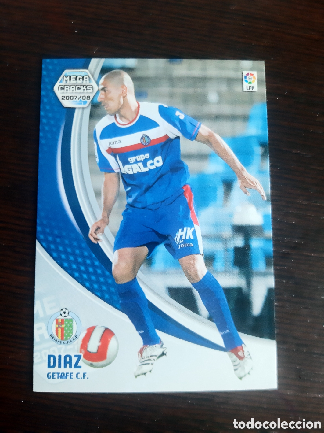 Cromos de f&uacute;tbol: FICHAJE 470 DIAZ.. GETAFE.. MEGACRACKS 2007 2008 - Foto 1