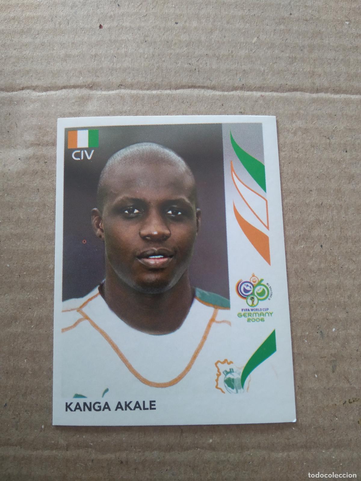 Cromos de F&uacute;tbol: 203 KANGA AKALE COSTA MARFIL MUNDIAL ALEMANIA 2006 WORLD CUP 06 CROMO STICKER F&Uacute;TBOL PANINI