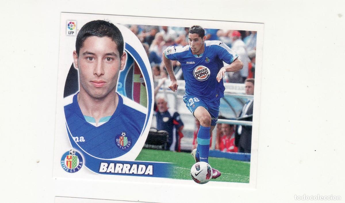 Cromos de f&uacute;tbol: EDICIONES ESTE 2012/2013 13 BARRADA GETAFE , NUEVO PERFECTO - Foto 1
