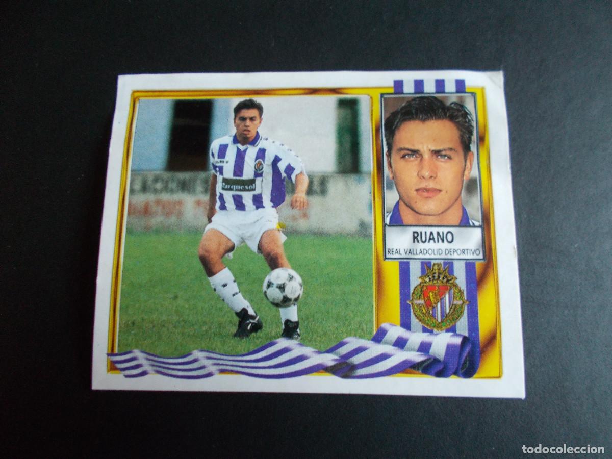 Cromos de f&uacute;tbol: ESTE 95-96 RUANO VALLADOLID VERSION PARQUESOL VENTANILLA - Foto 1