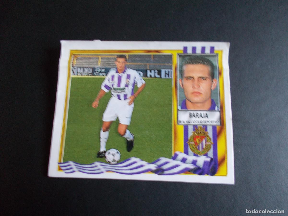 Cromos de f&uacute;tbol: ESTE 95-96 BARAJA VALLADOLID VERSION PARQUESOL VENTANILLA CON TODA LA TRASERA - Foto 1