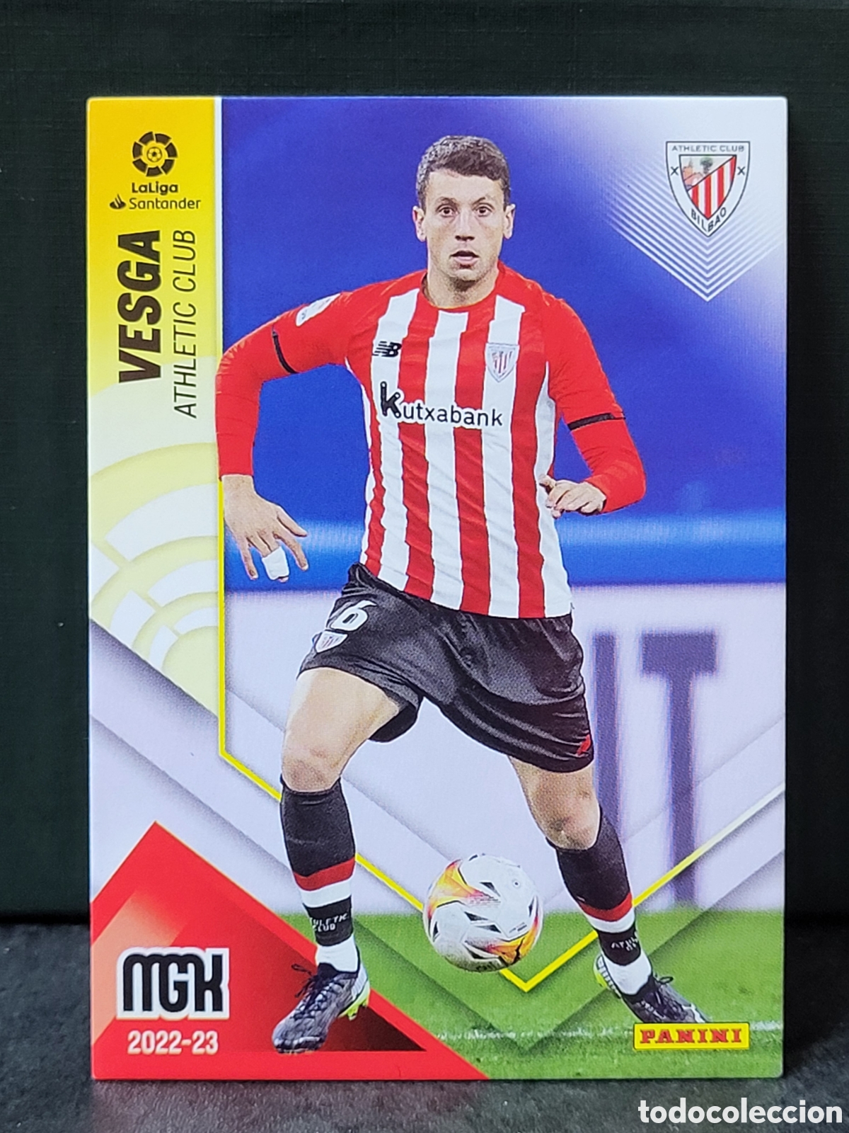 Cromos de F&uacute;tbol: MGK VESGA ATHLETIC CLUB DE BILBAO N&ordm; 39 MEGACRACKS 2022 2023 22 23 PANINI NUEVO DE SOBRE
