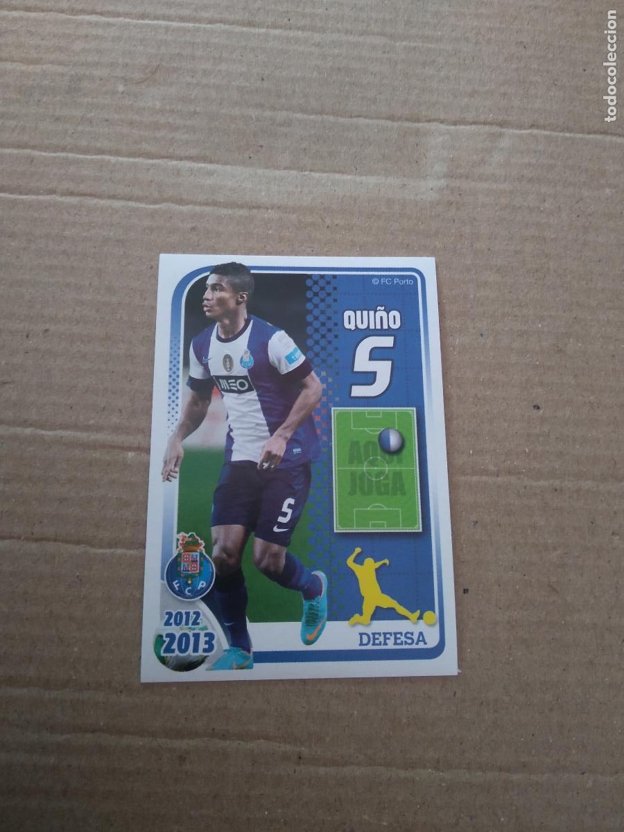 Cromos de F&uacute;tbol: 76 QUI&Ntilde;O CROMO FUTBOL PANINI 2012-2013 COLECCI&Oacute;N OFICIAL PORTO 12-13