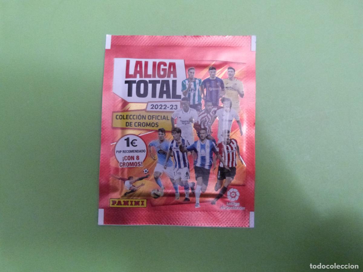Football Stickers: SOBRE CROMOS DE F&Uacute;TBOL SIN ABRIR LA LIGA TOTAL 2022-2023/22-23 DE PANINI
