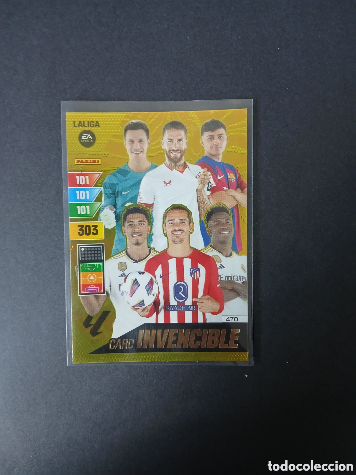 Cromos de f&uacute;tbol: CARD INVENCIBLE 470 BALON DE ORO ADRENALYN XL LIGA 2023/2024 23 24 PANINI