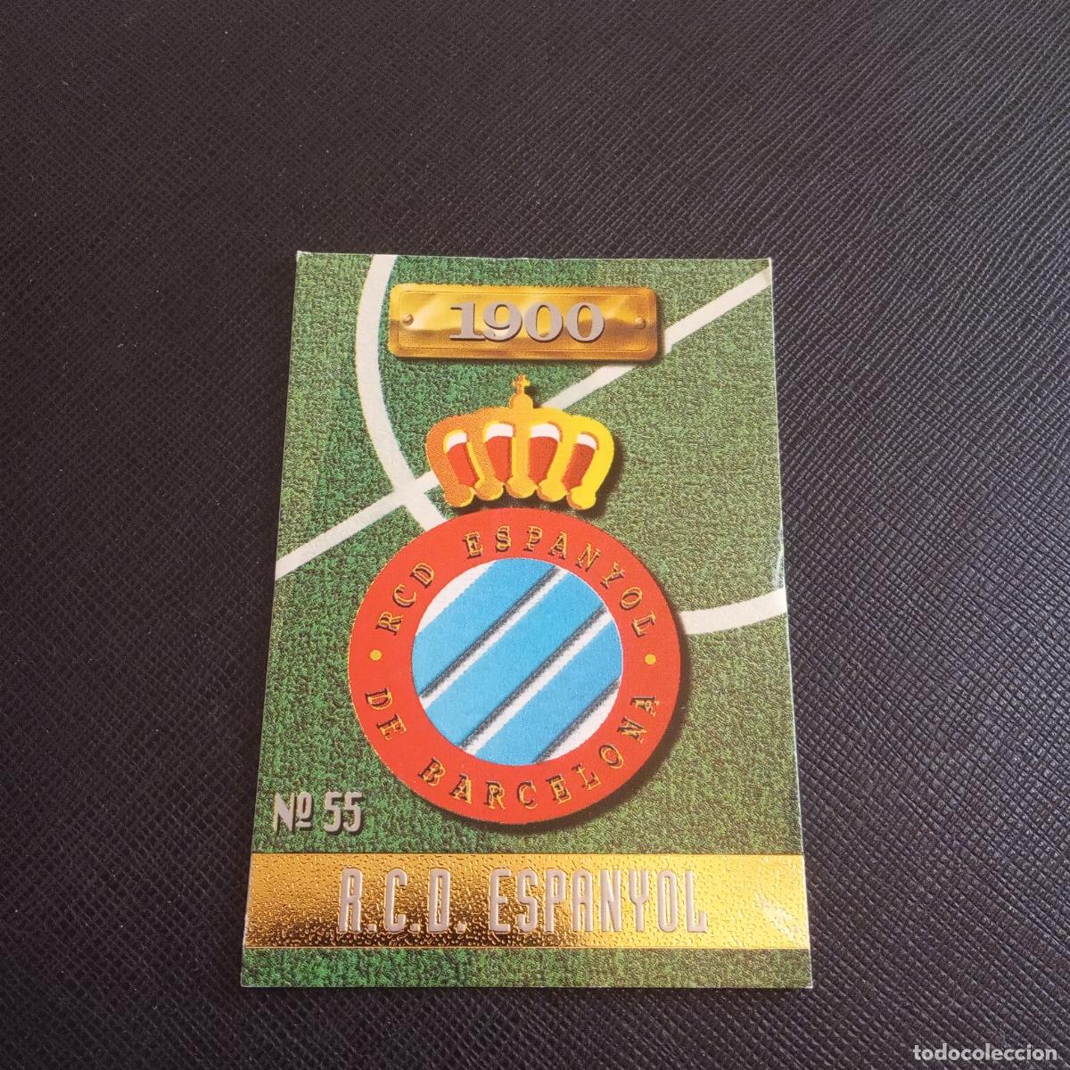 Cromos de f&uacute;tbol: 55 ESCUDO ESPA&Ntilde;OL MUNDICROMO 1996 1997 CROMO FUTBOL 96 97 LIGA - (MD-2000-2) PG60