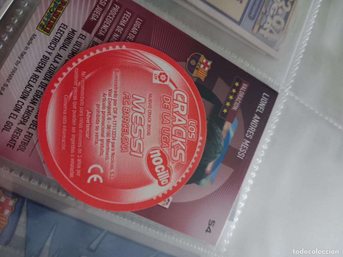 Cromos de f&uacute;tbol: MESSI ROOKIE CRAKS DE NUTELLA - Foto 2