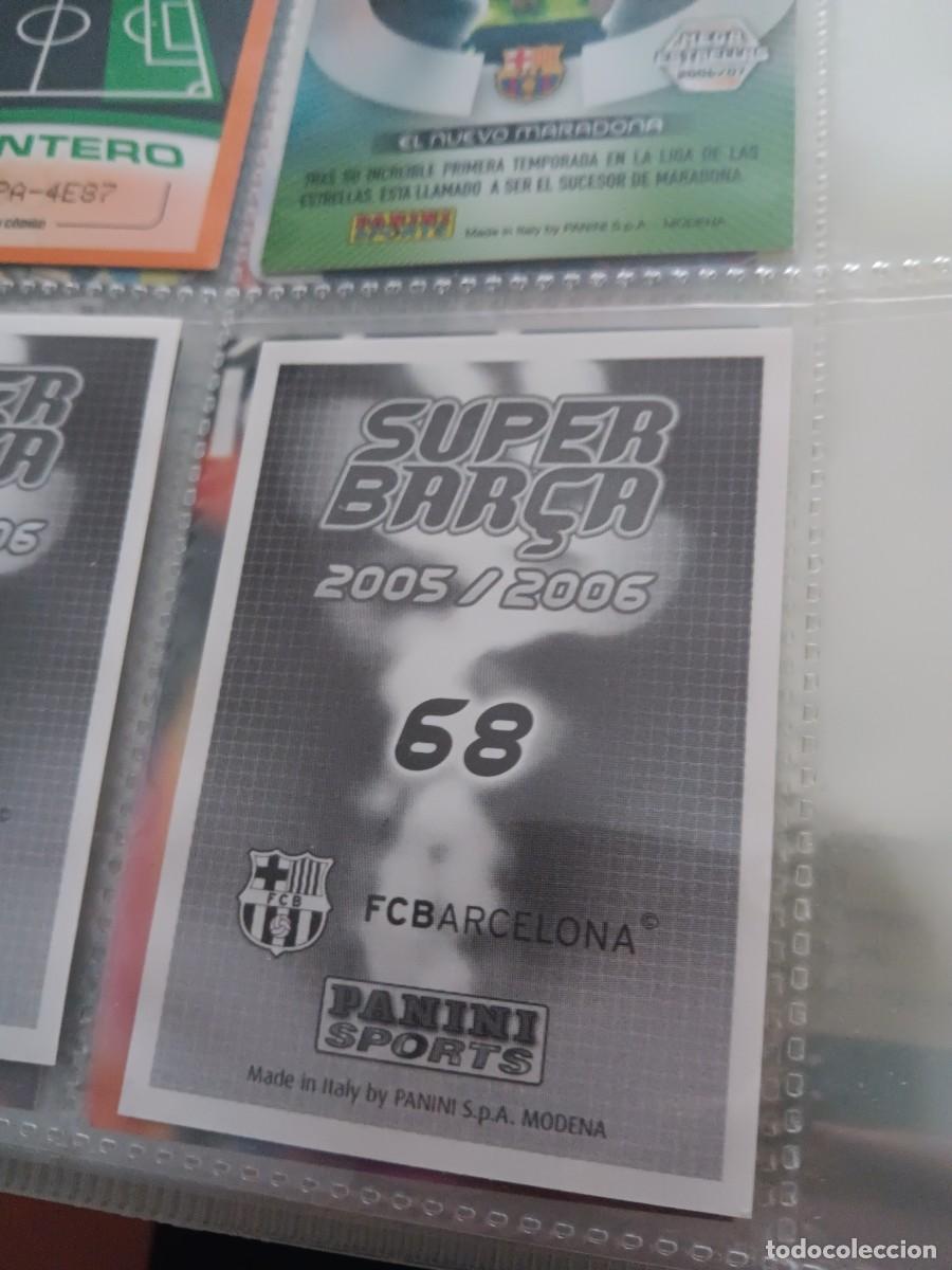 Cromos de f&uacute;tbol: MESSI ROOKIE SUPER BARCA 2005-06 - Foto 2