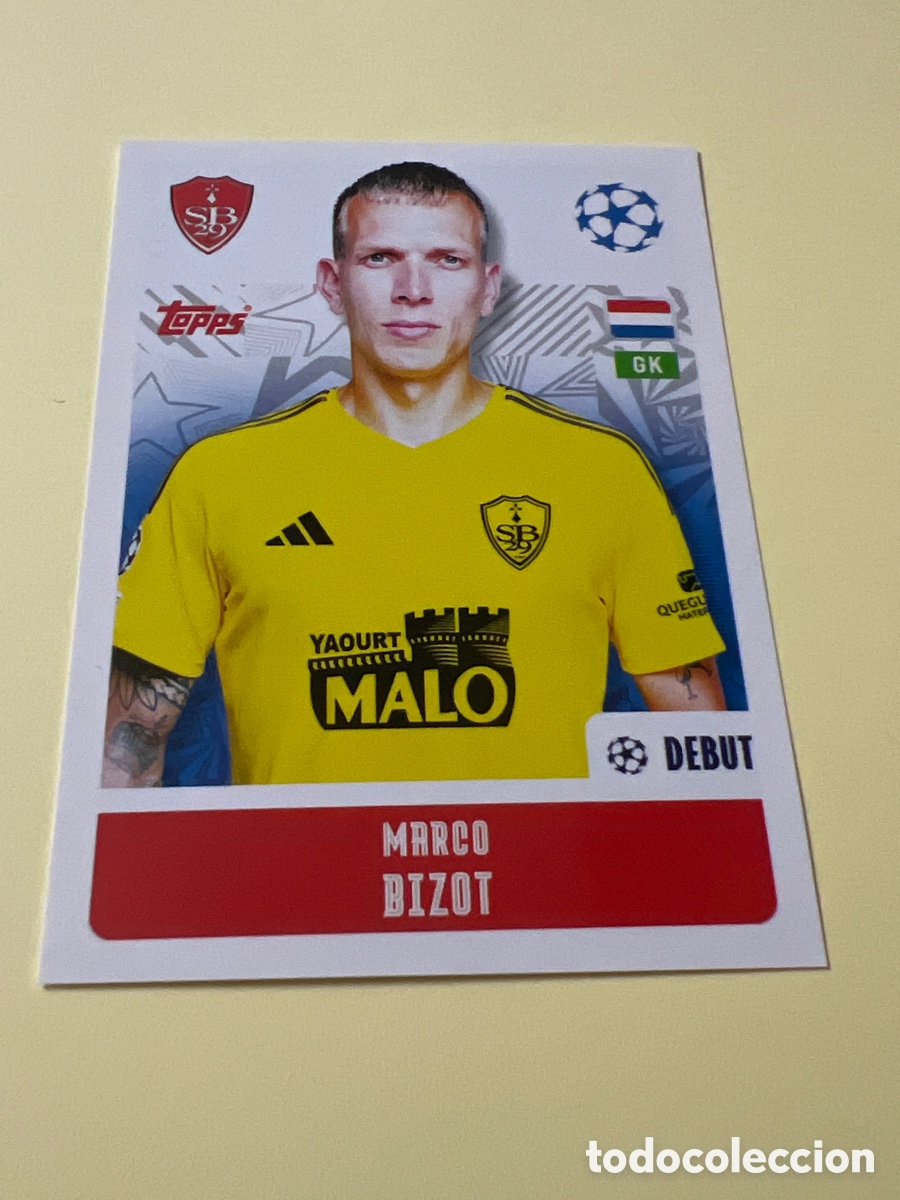 Football Stickers: C9999. Topps Stickers UEFA Champions League 2024 2025 24 25 - 369 Bizot