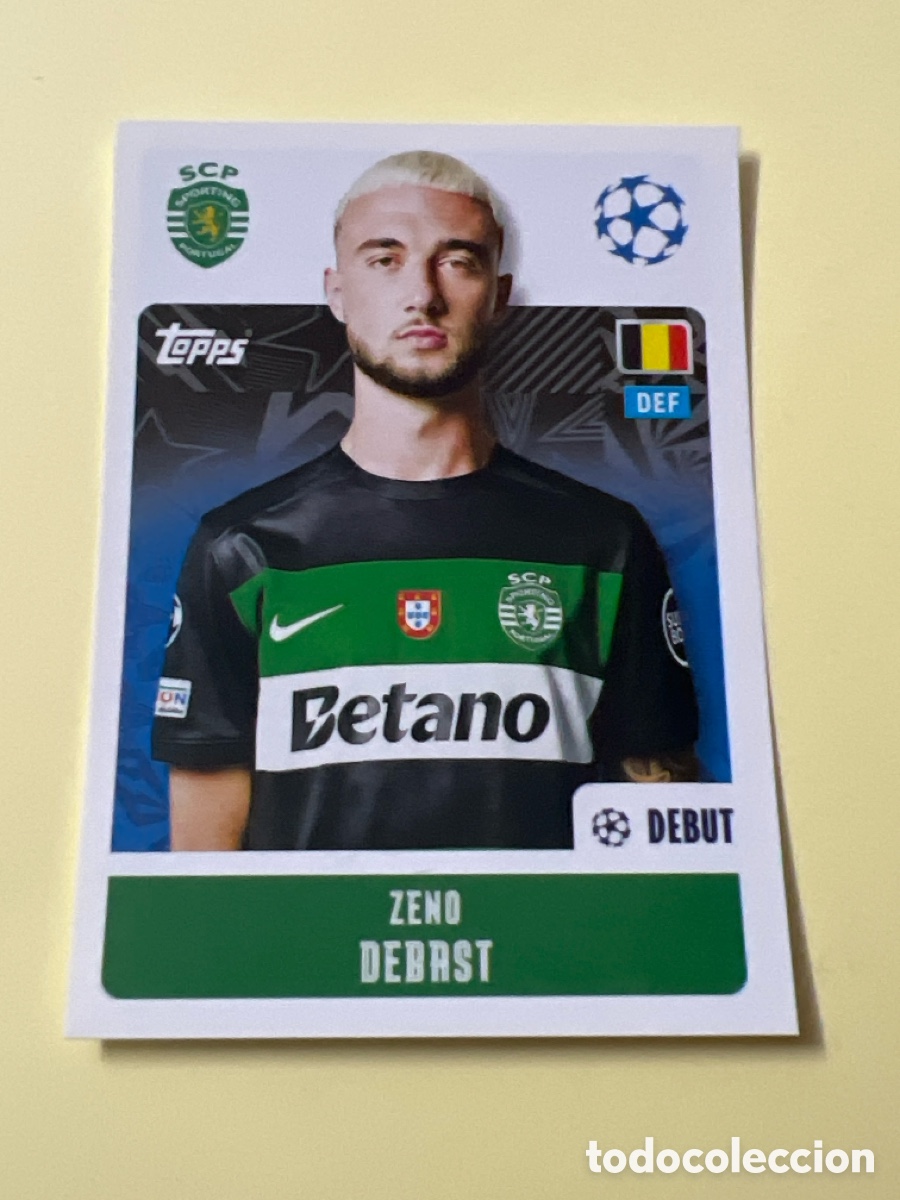 Football Stickers: C10060. Topps Stickers UEFA Champions League 2024 2025 24 25 - 361 Zebast