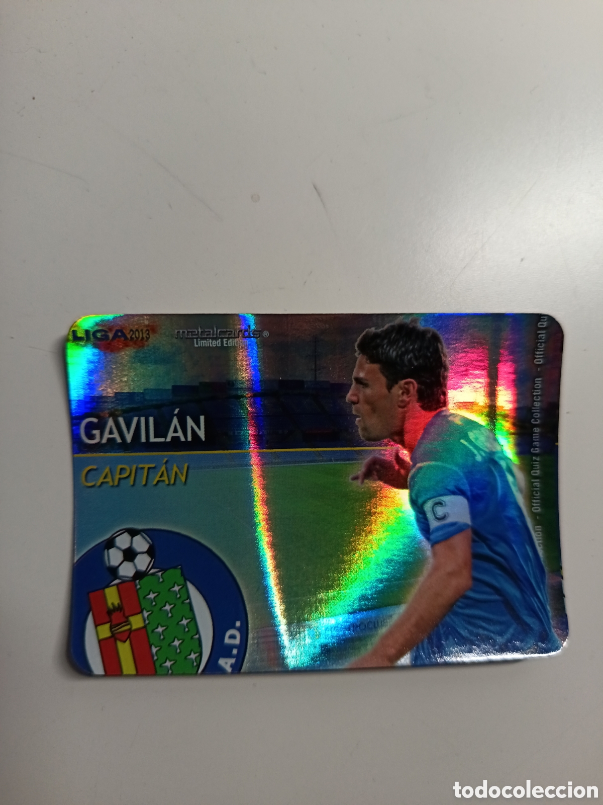 Football Stickers: Gavil&aacute;n Capitan Rayas Quiz game mundicromo 2012/2013