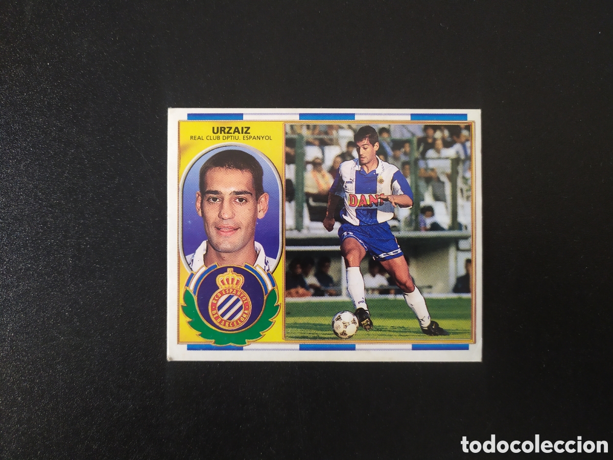Football Stickers: Liga este 1996 1997 96 97 Urzaiz Espanyol sin pegar