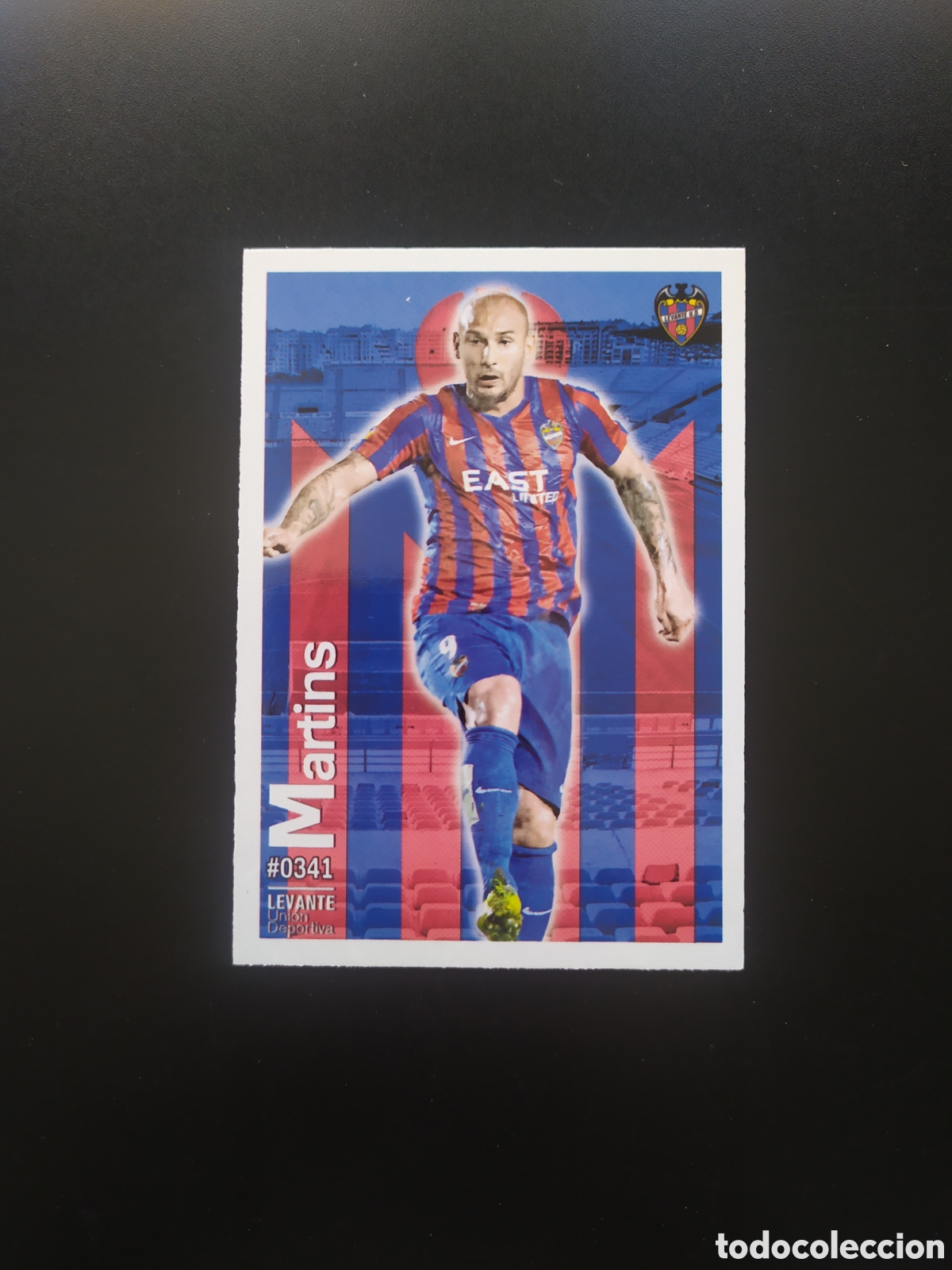 Cromos de f&uacute;tbol: Mundicromo fichas Liga 2015 2016 15 16 Martins n&deg; 341 Levante