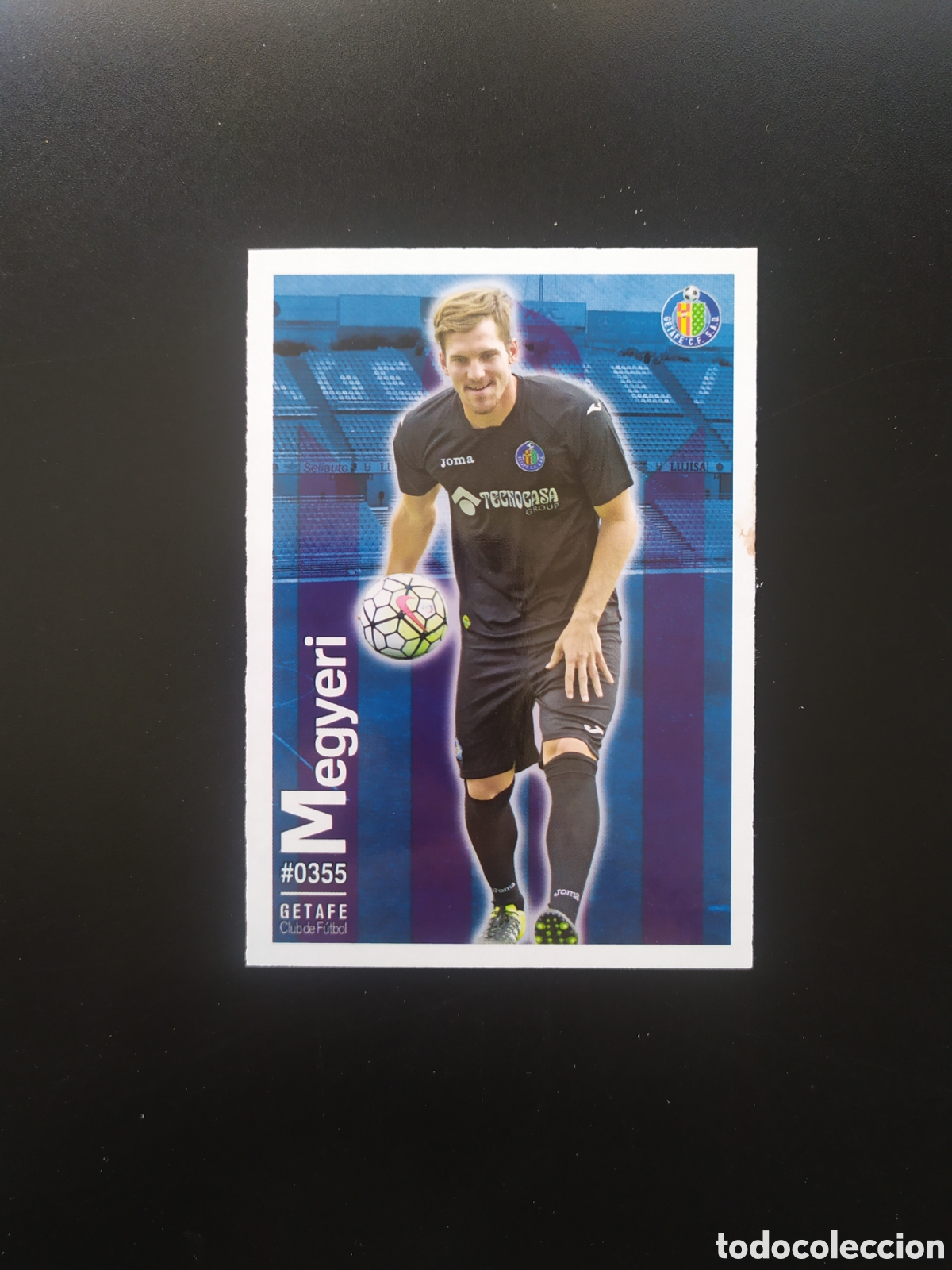 Cromos de f&uacute;tbol: Mundicromo fichas Liga 2015 2016 15 16 Megyeri n&deg; 355 Getafe