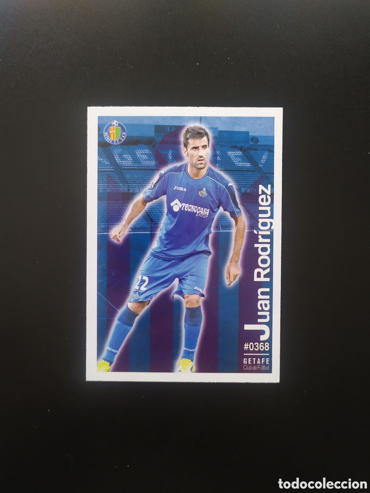 Fu&szlig;ball-Sticker: Mundicromo fichas Liga 2015 2016 15 16 Juan Rodr&iacute;guez n&deg; 368 Getafe