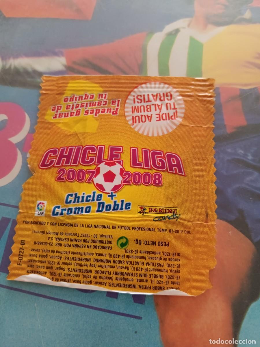 Cromos de f&uacute;tbol: MESSI ROOKIE CON HENRY CHICLES 2007-08 - Foto 2