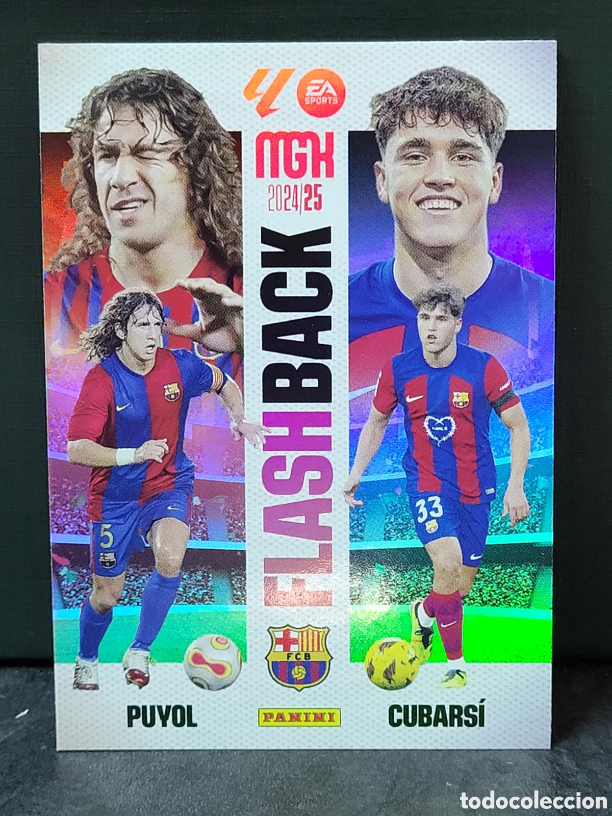 Cromos de F&uacute;tbol: PUYOL CUBARSI FLASHBACK FLASH BACK MGK N&ordm; 430 25 2024 2025 PANINI