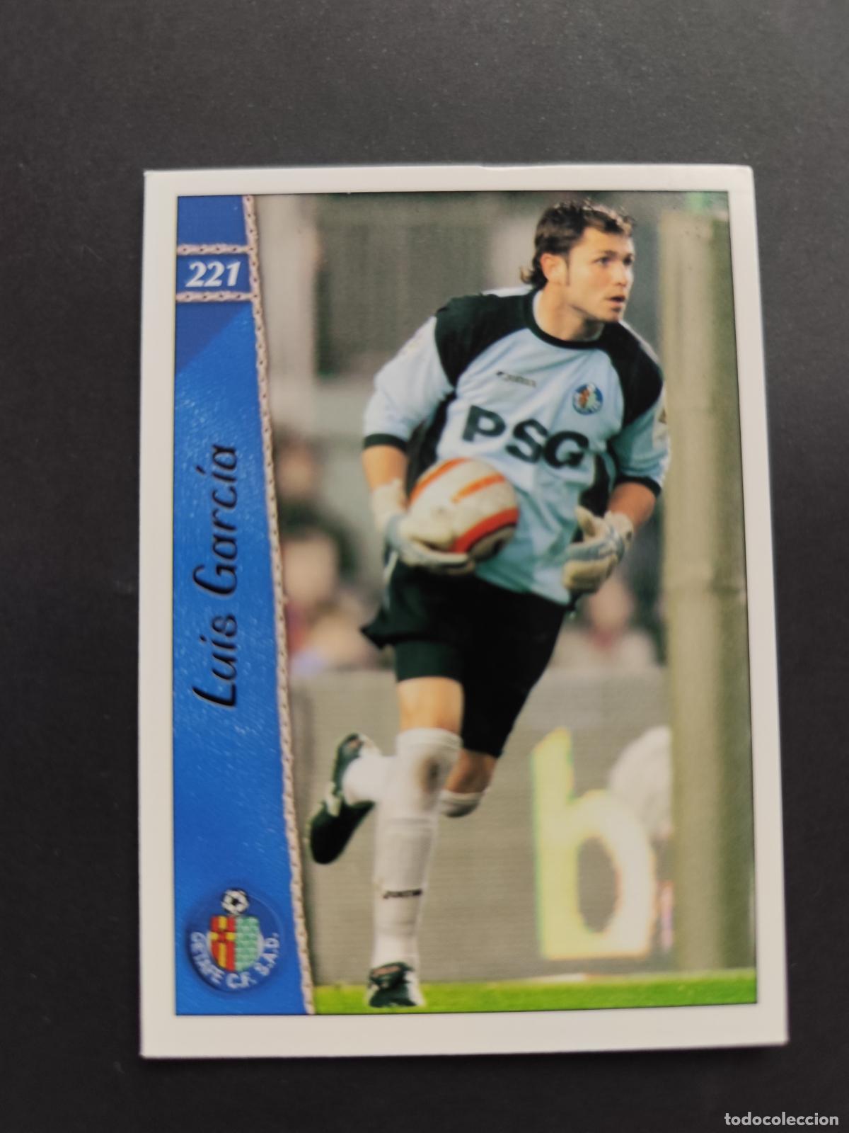 Cromos de F&uacute;tbol: 221 LUIS GARC&Iacute;A GETAFE MUNDICROMO 2006 2007 06 07 PEDIDO M&Iacute;NIMO 2&euro;