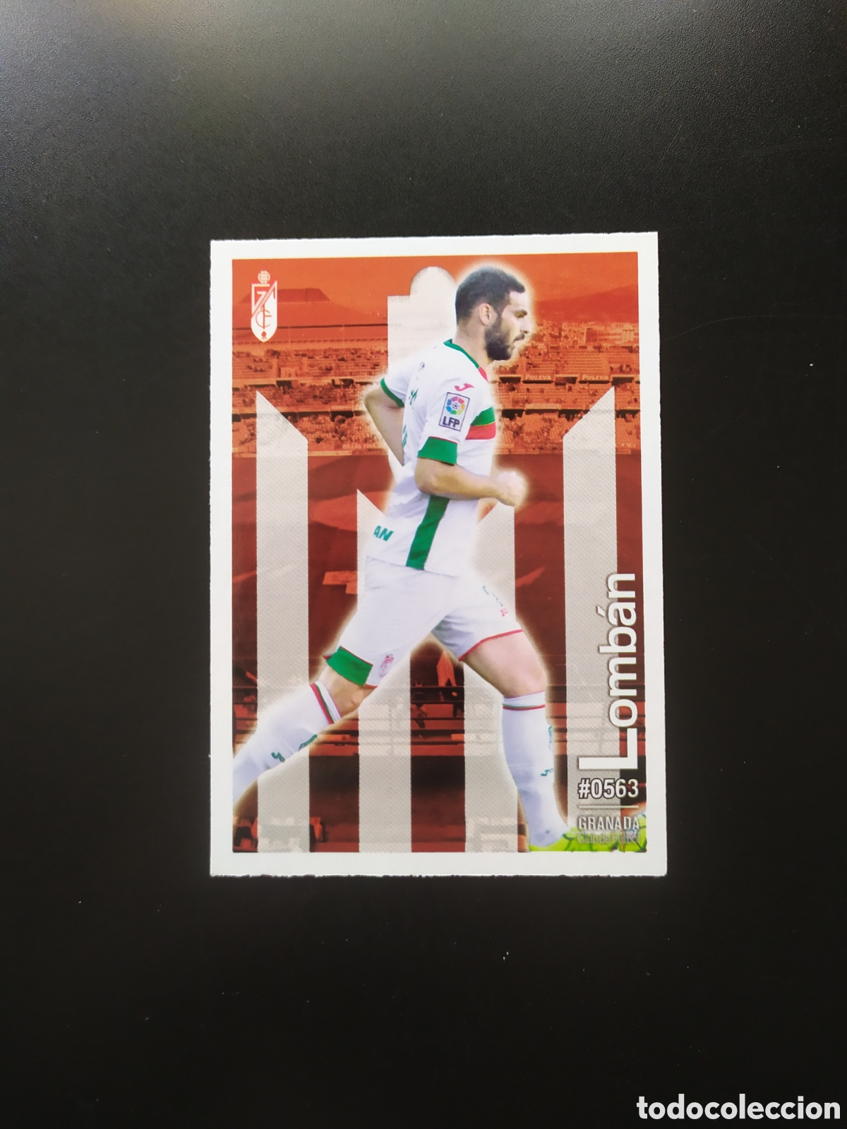 Fu&szlig;ball-Sticker: Mundicromo fichas Liga 2015 2016 15 16 Lomban n&deg; 563 Granada