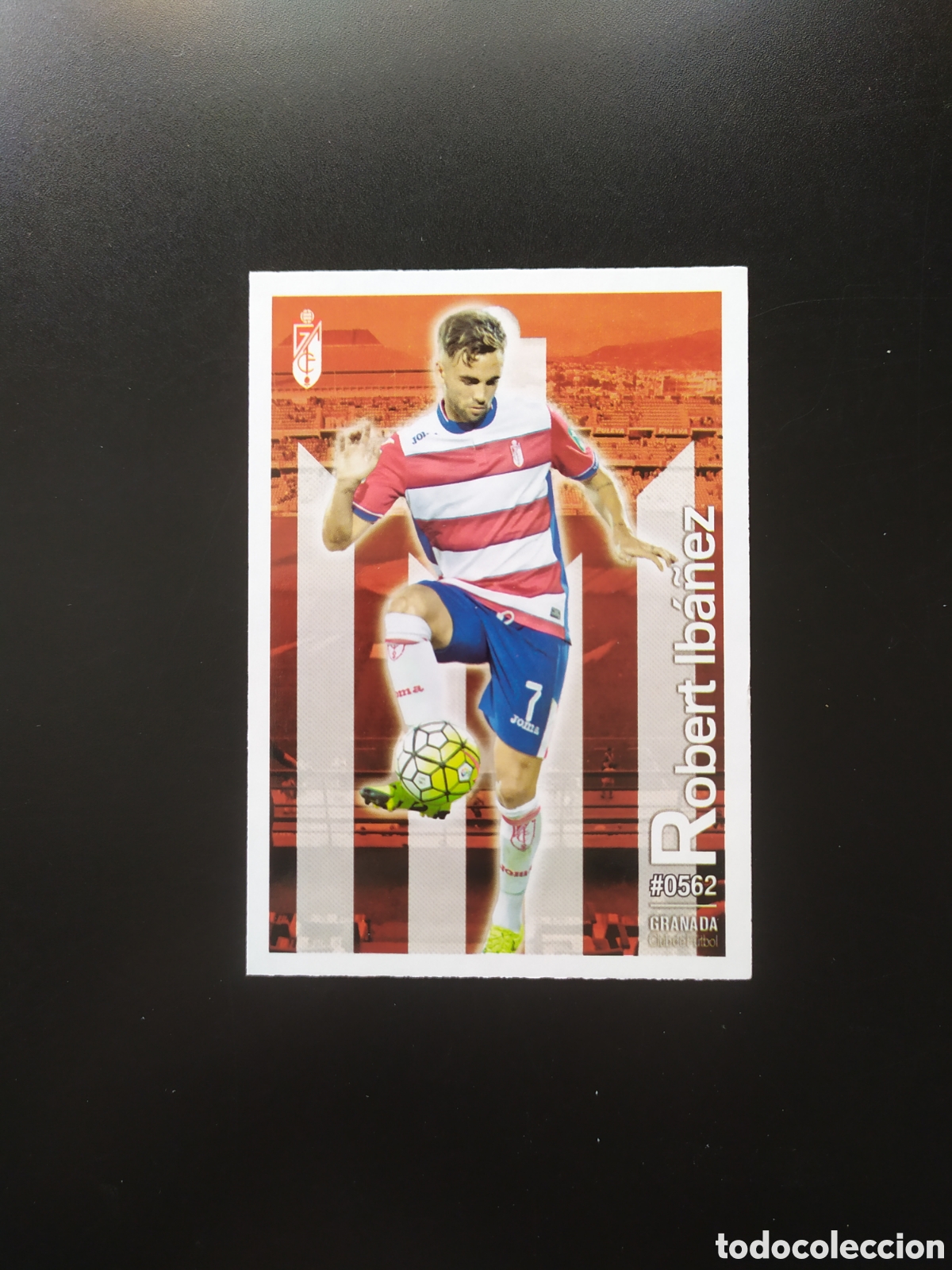 Cromos de f&uacute;tbol: Mundicromo fichas Liga 2015 2016 15 16 Robert Iba&ntilde;ez n&deg; 562 Granada
