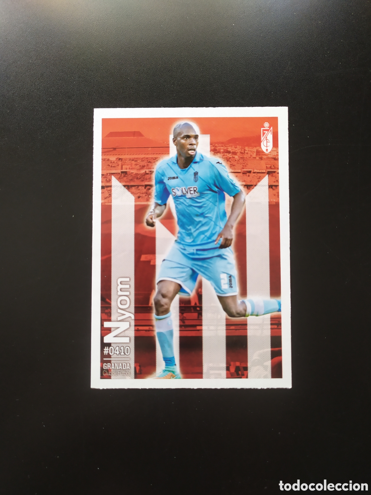 Football Stickers: Mundicromo fichas Liga 2015 2016 15 16 Nyom n&deg; 410 Granada
