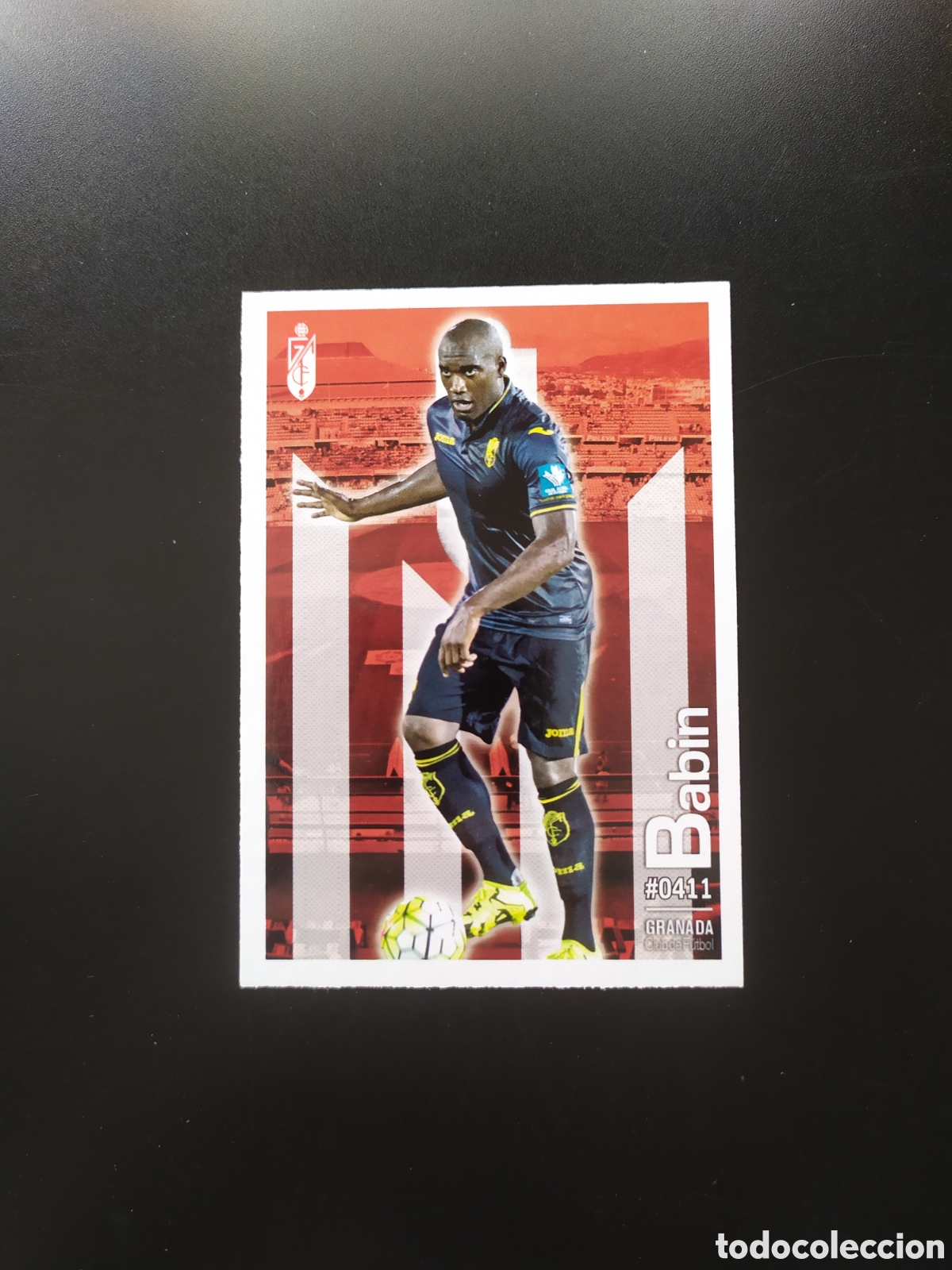 Football Stickers: Mundicromo fichas Liga 2015 2016 15 16 Babin n&deg; 411 Granada
