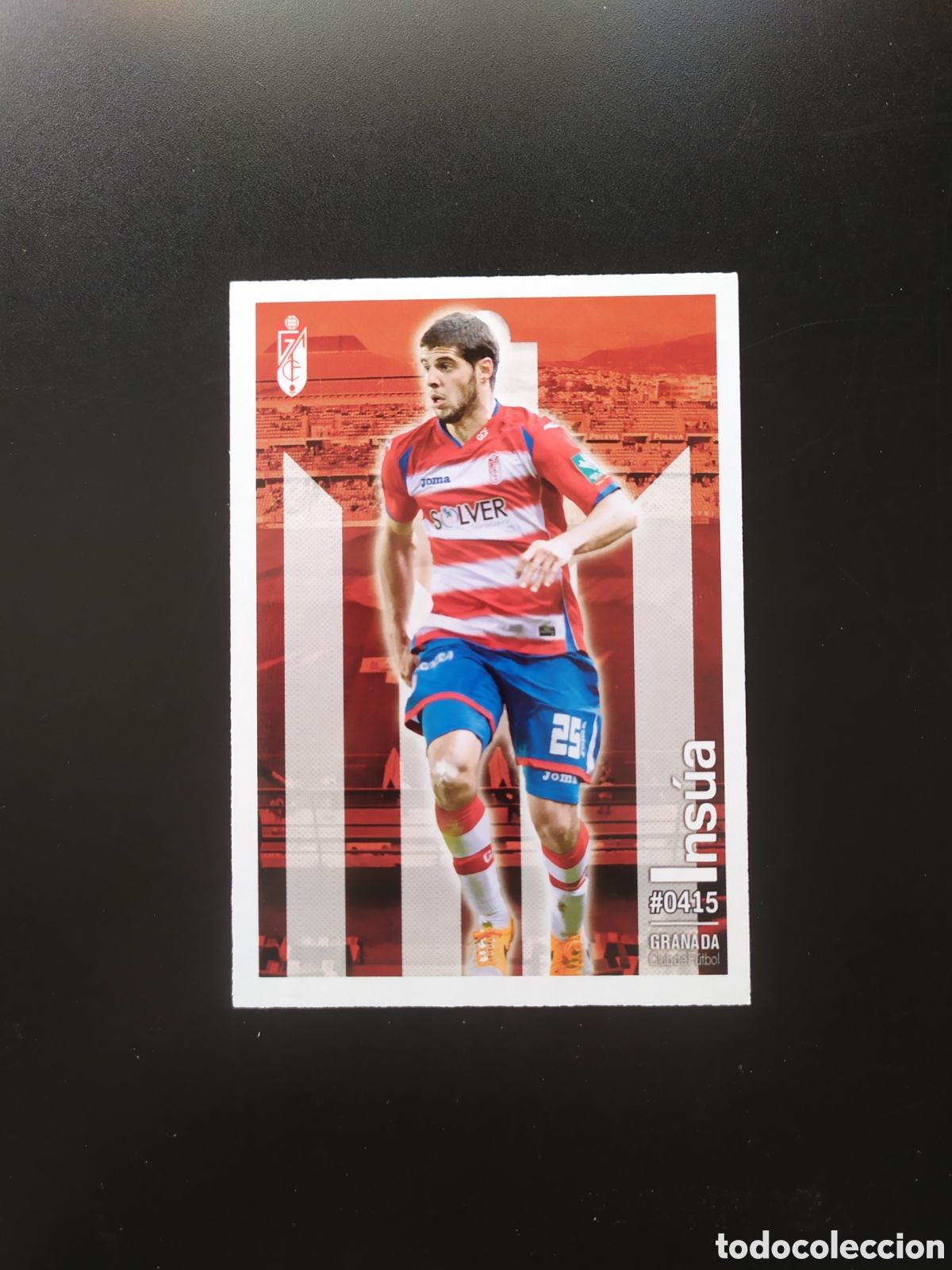 Cromos de f&uacute;tbol: Mundicromo fichas Liga 2015 2016 15 16 Insua n&deg; 415 Granada