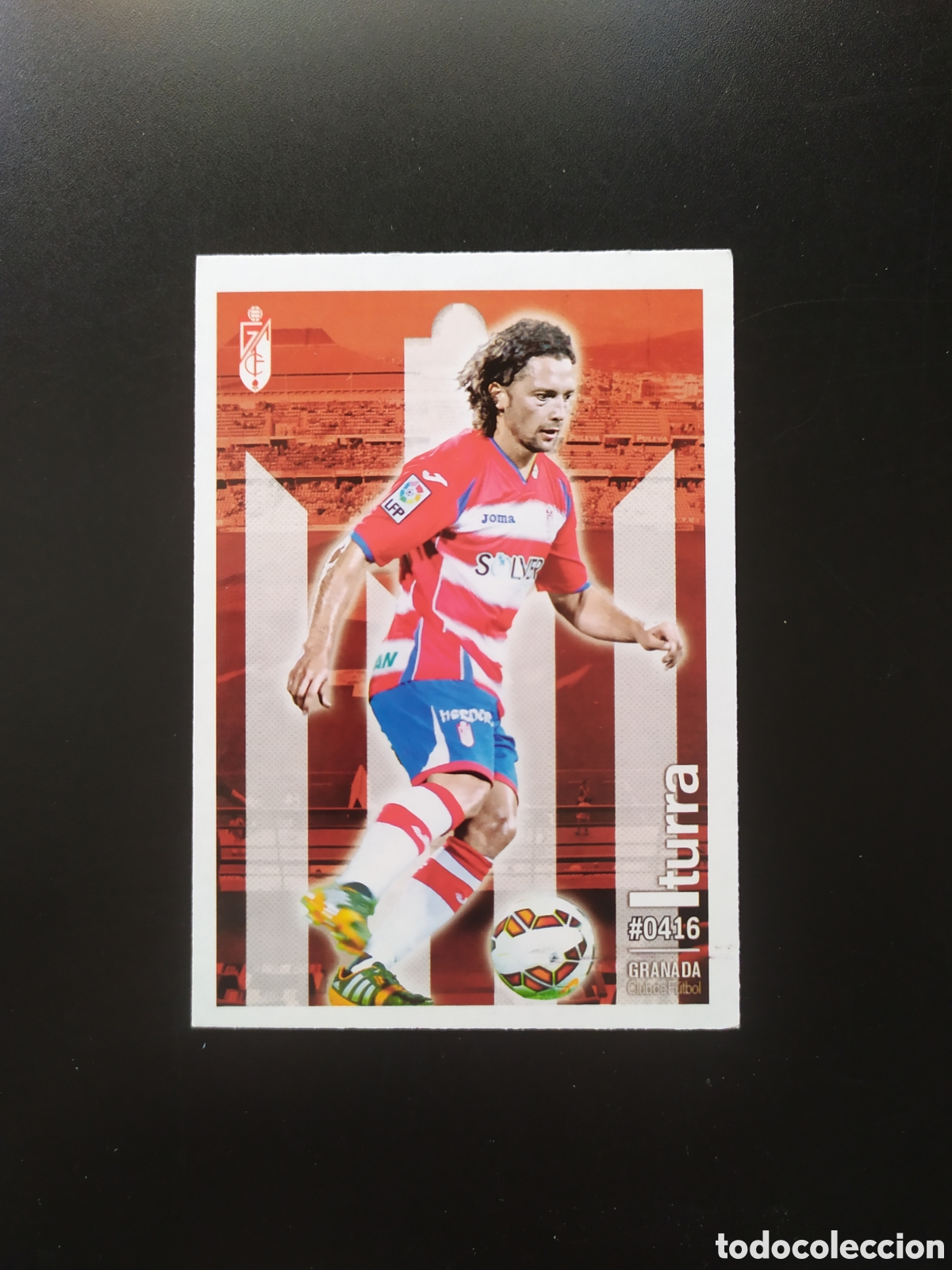 Cromos de f&uacute;tbol: Mundicromo fichas Liga 2015 2016 15 16 Iturra n&deg; 416 Granada