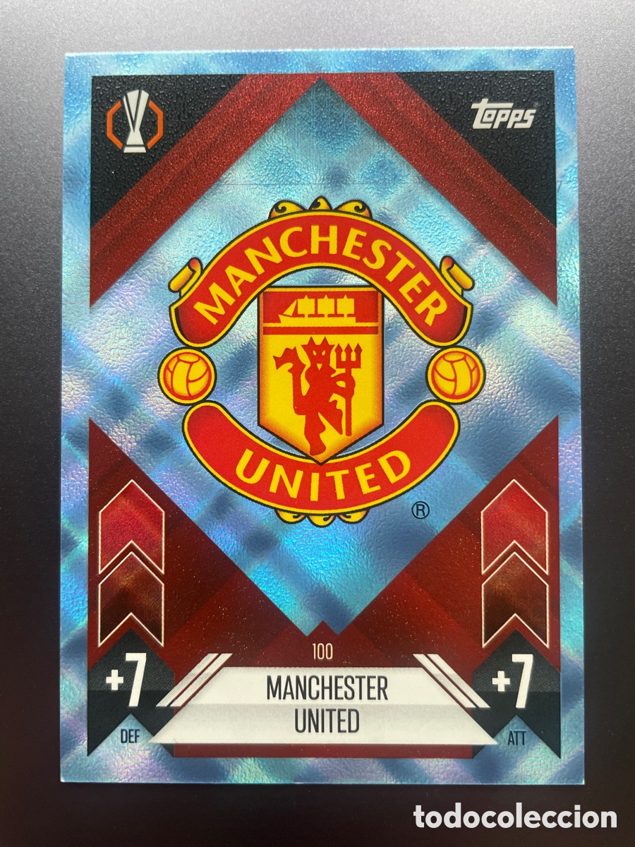 Fu&szlig;ball-Sticker: Escudo Manchester United 100 Crystal Topps Match Attax 2024-25