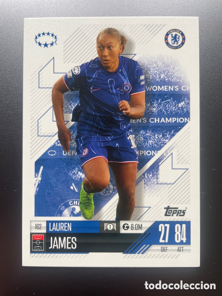 Cromos de f&uacute;tbol: Lauren James 162 Topps Match Attax 2024-25 Chelsea
