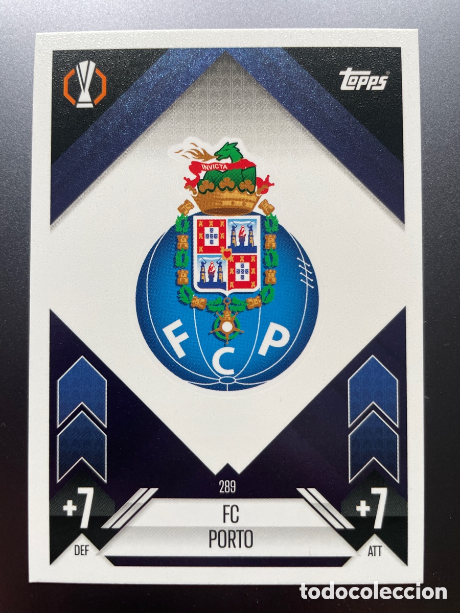 Cromos de f&uacute;tbol: Escudo Porto 289 Topps Match Attax 2024-25