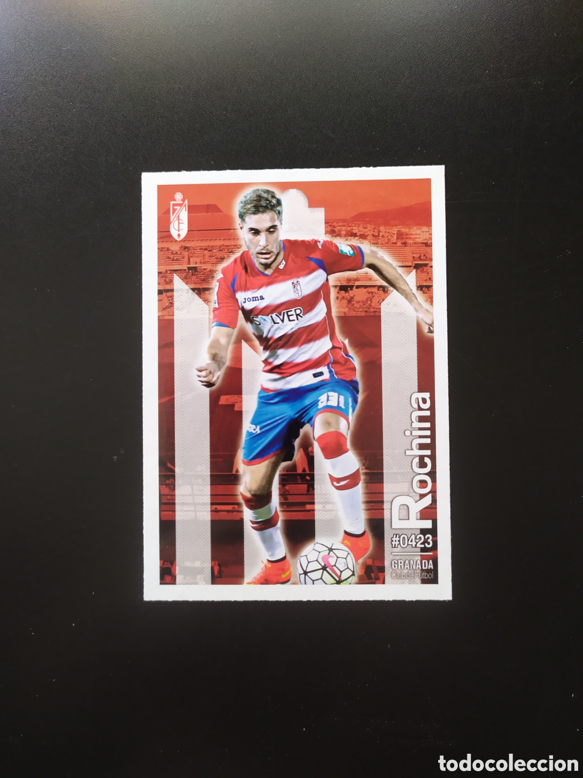 Cromos de f&uacute;tbol: Mundicromo fichas Liga 2015 2016 15 16 Rochina n&deg; 423 Granada