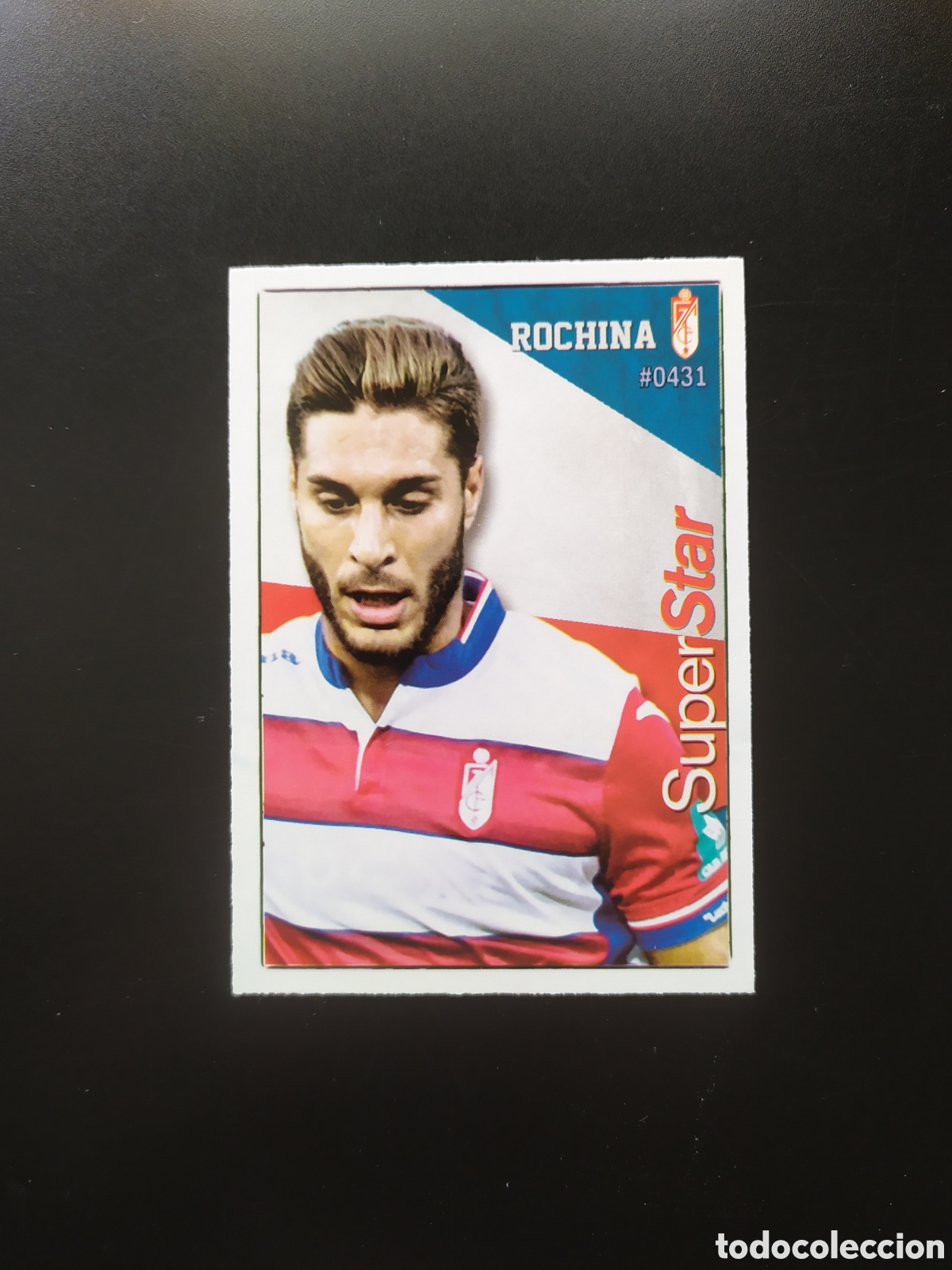 Cromos de Futebol: Mundicromo fichas Liga 2015 2016 15 16 Rochina superstar n&deg; 431 Granada