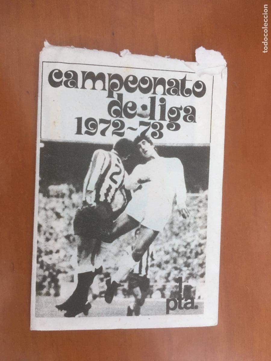 Cromos de F&uacute;tbol: campeonato liga 1972 1973 72 73 fher sobre de cromos completo