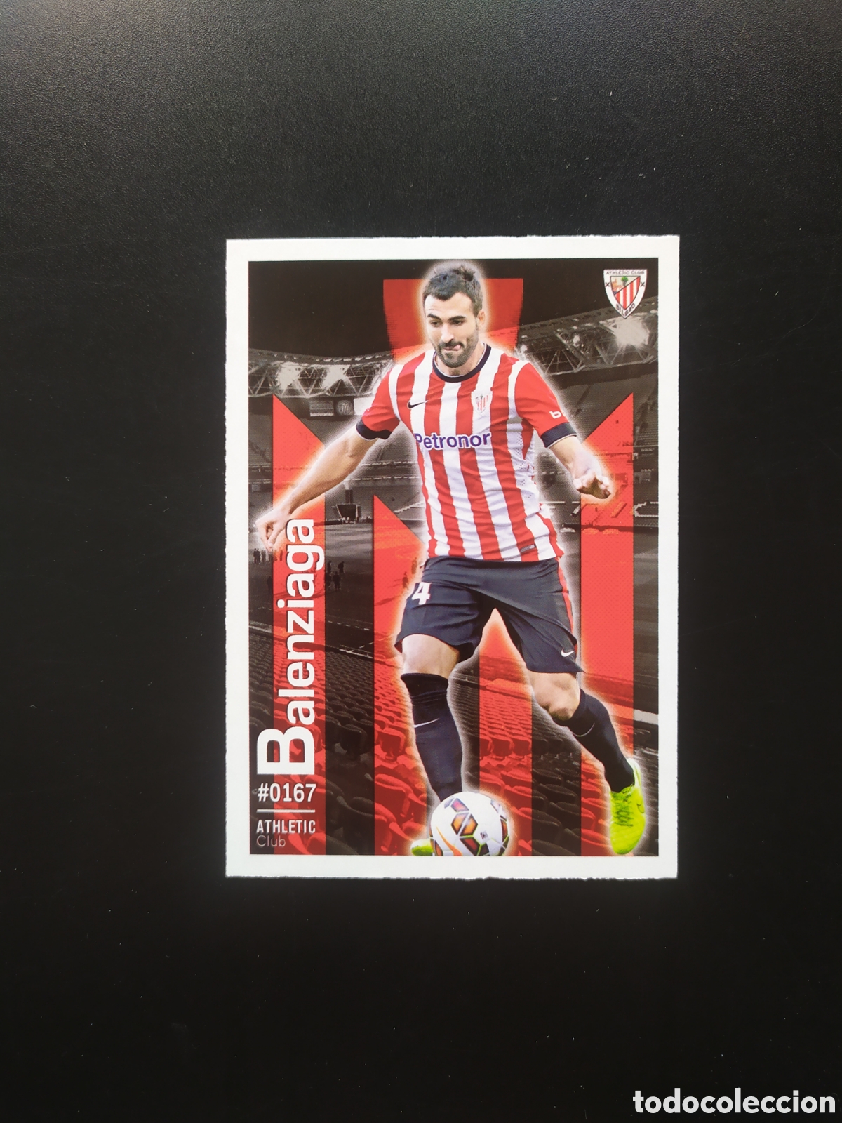 Cromos de Futebol: Mundicromo fichas Liga 2015 2016 15 16 Balenziaga n&deg; 167 Athletic Bilbao