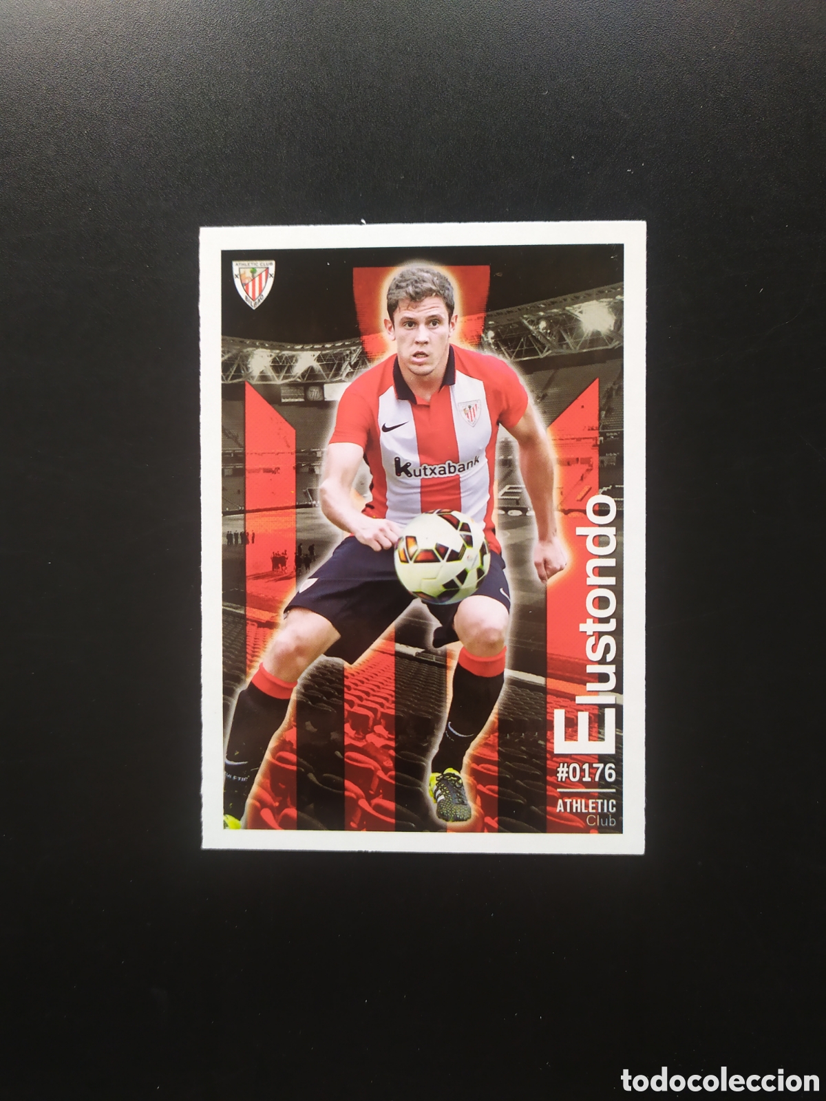 Cromos de f&uacute;tbol: Mundicromo fichas Liga 2015 2016 15 16 Elustondo n&deg; 176 Athletic Bilbao