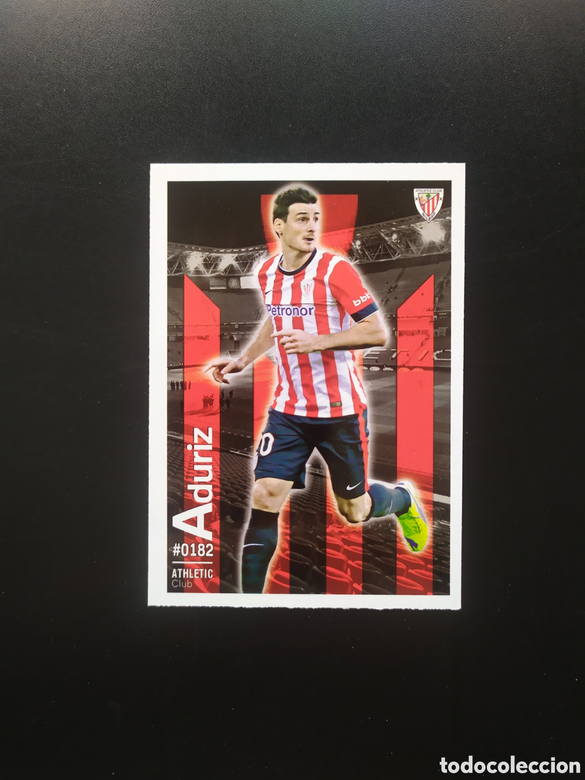Cromos de Futebol: Mundicromo fichas Liga 2015 2016 15 16 Aduriz n&deg; 182 Athletic Bilbao