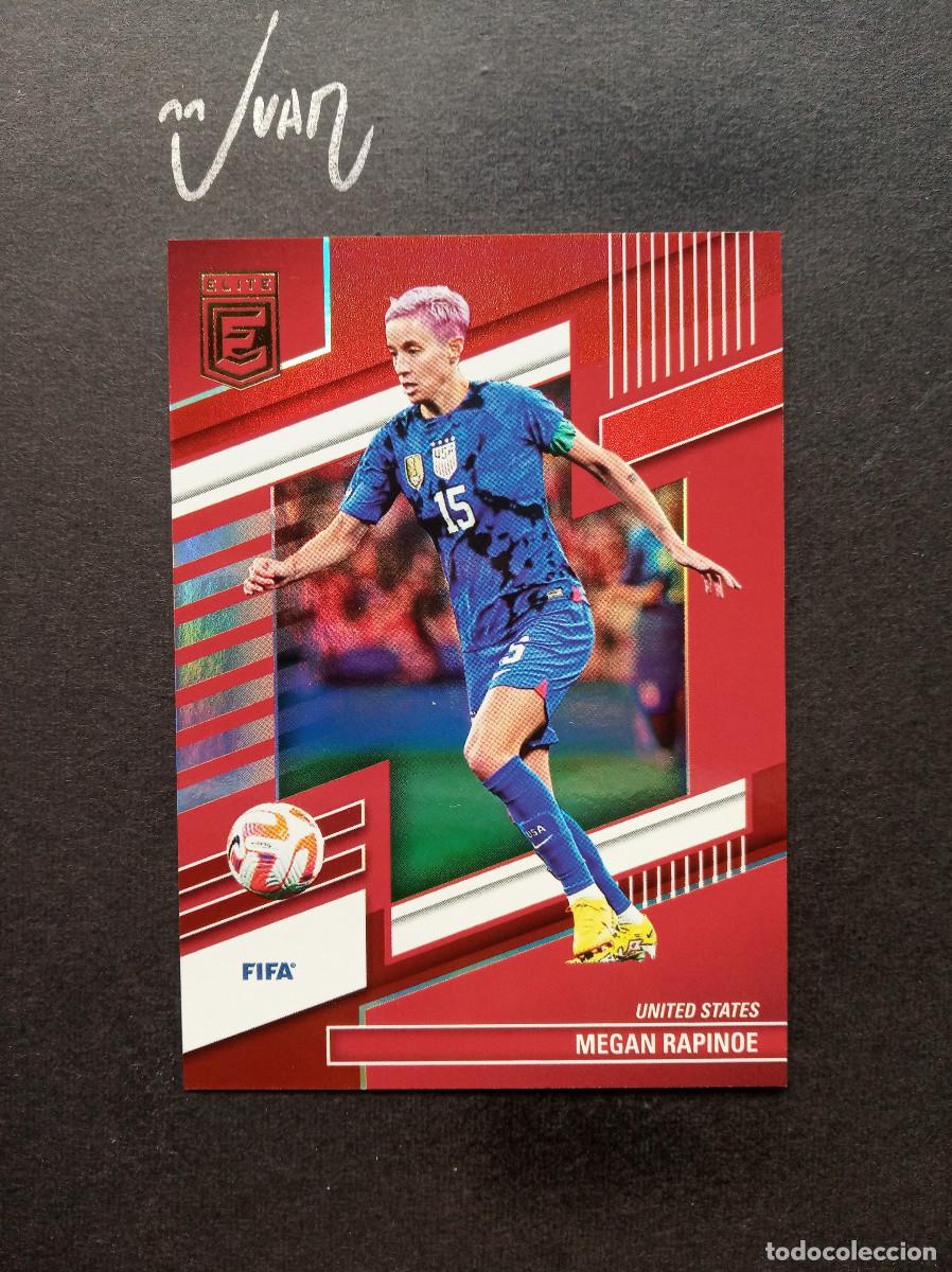 Cromos de F&uacute;tbol: 33 RED PARALELA MEGA RAPINOE UNITED STATES USWNT ⚽ PANINI &reg; DONRUSS ELITE FIFA WOMEN 2022 2023 22 23